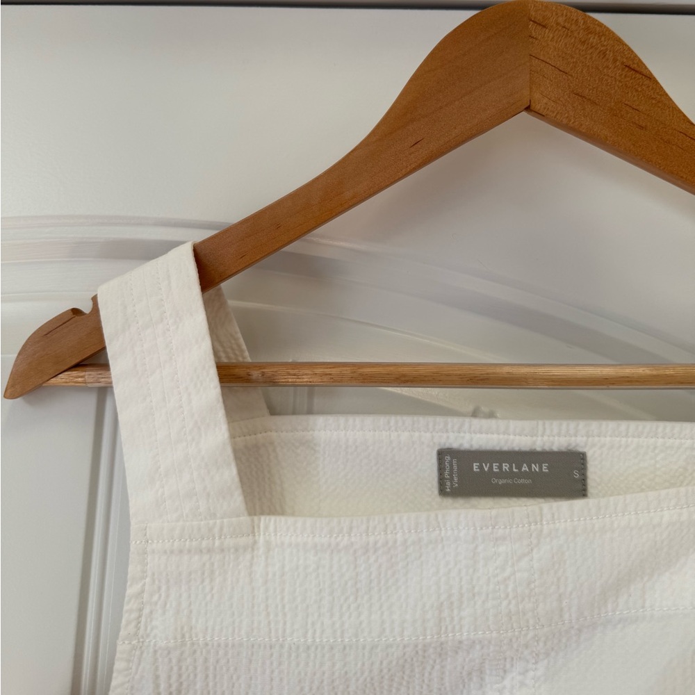 NWOT Everlane White Midi Dress